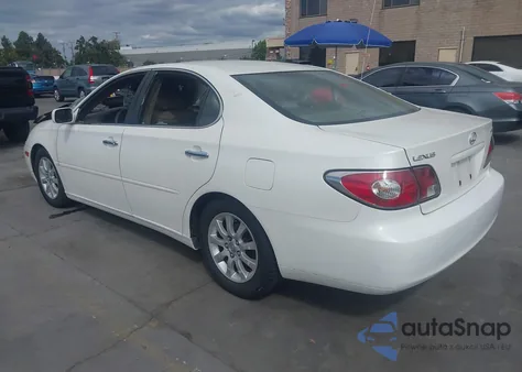 2003 Lexus Es 300 from USA, damaged, VIN JTHBF30GX36005776